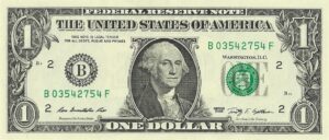 One Dollar bill