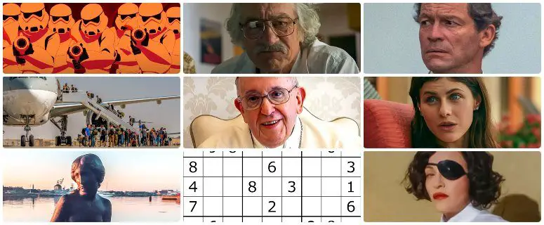 August 20 Weekly News Quiz: Panic, Parties, Pope