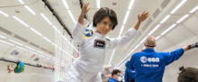 Barbie teams up with ESA & astronaut Samantha Cristoferetti for space week