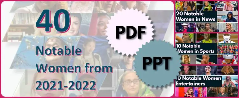 Women’s History Month 2022 Big Factbook | Printable PDF