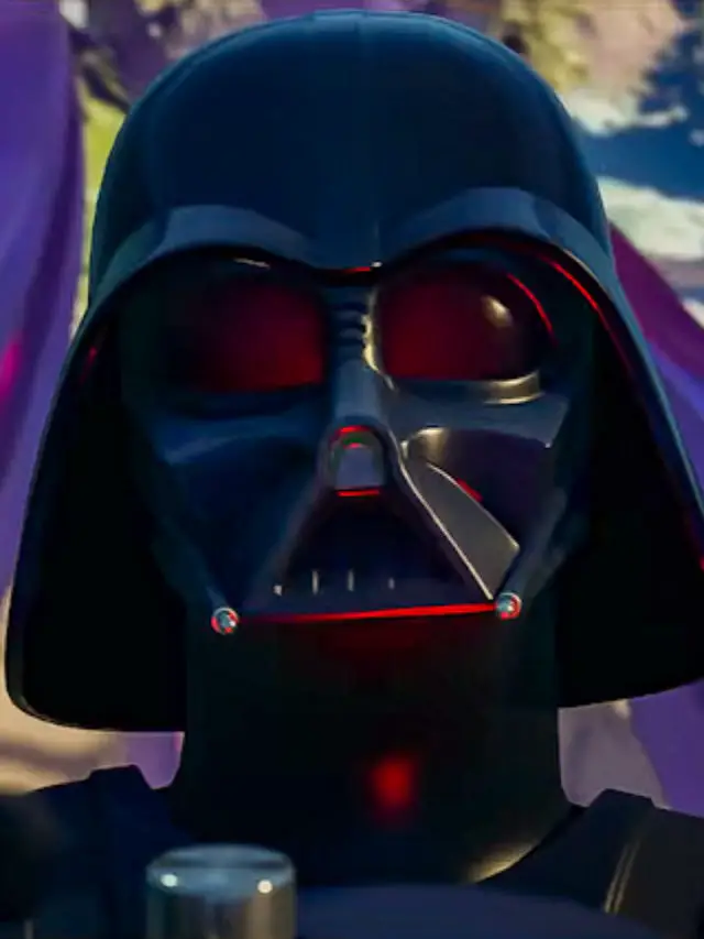 Which game features Darth Vader on a rollercoaster?