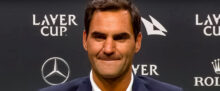 Roger Federer at Laver Cup