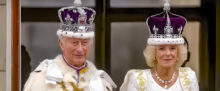 King Charles and Queen Camila at King Charles III's Coronation.