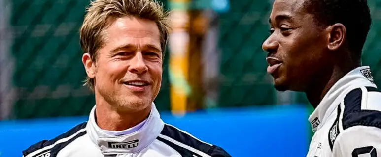 Brad Pitt's F1 movie filmed at the races