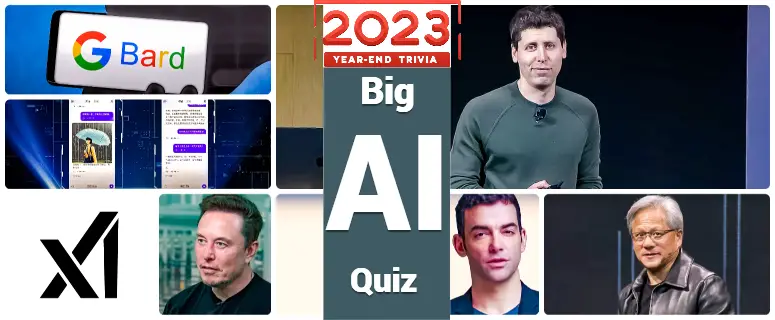 The Big AI Quiz - 2023 Technology Business Trivia
