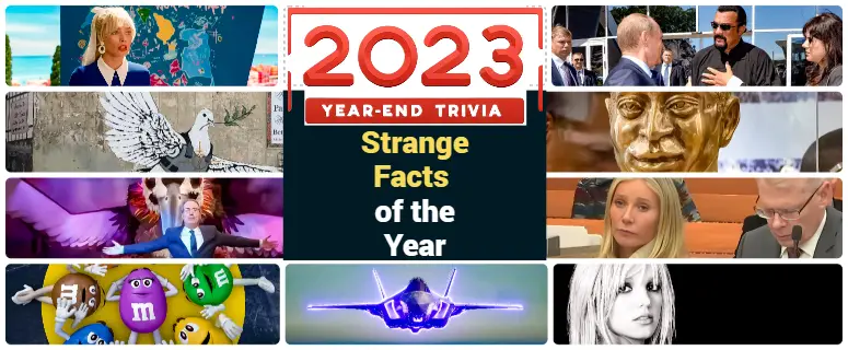 2023 Current Events Trivia: Strange Facts Quiz