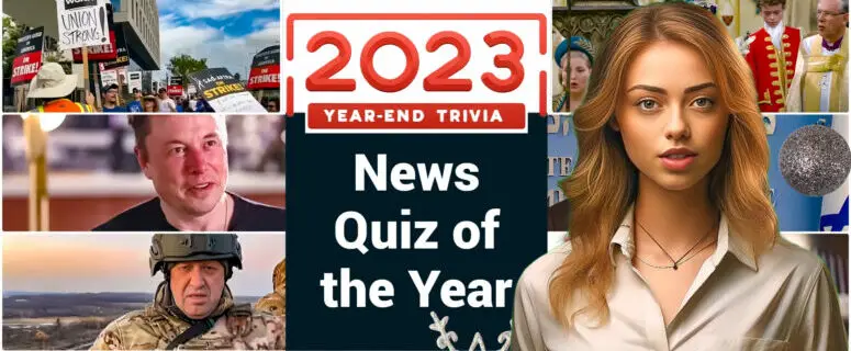 2023 Big Quiz of the Year - Year End Video Quiz