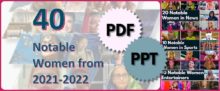 Women's History Month 2022 Factbook Printable PDF PowerPoint pptx